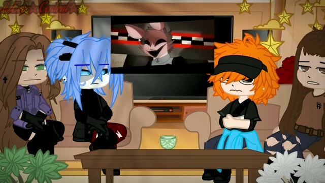 Sally Face React To The Afton Family||My AU||Read Desc смотреть онлайн