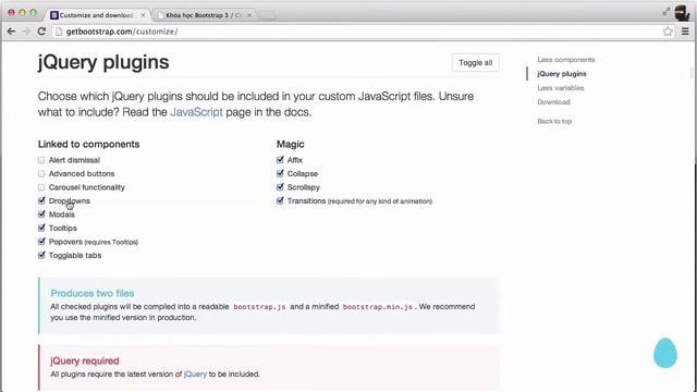 Clip 4.3 - Học thiết kế Web với Bootstrap 3, CSS, HTML - CUSTOMIZE смотреть онлайн