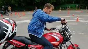 Первый пробный урок вождения мотоцикла , @Moto-School ZEN @Мотошкола Баланса ДЗЕН