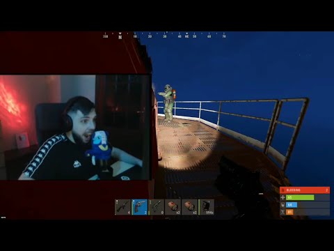АДМИН НАПАЛ НА БЗДЕНА В РАСТ RUST