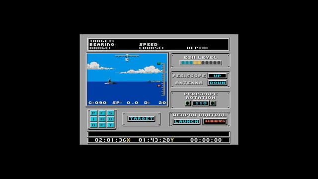 688 Attack Sub (Sega Genesis) смотреть онлайн