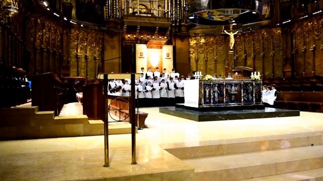 Хор мальчиков монастыря Монсеррат. Каталония.