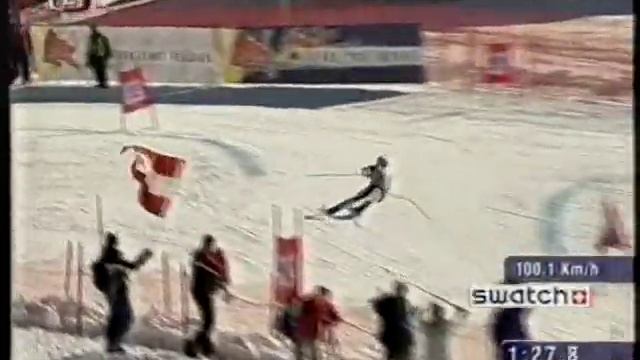 Hermann Maier - Kitzbühel Kitzbuehel 2002 downhill run смотреть онлайн