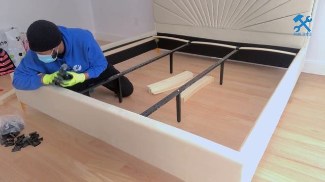Meridian Furniture Eclipse Velvet Bed Assembly (Full Step-by-Step Guide)