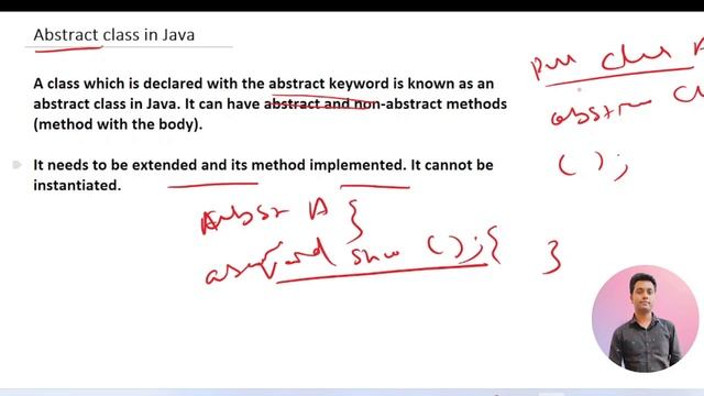 What is Abstraction in java ? what is Abstract Class ? Complete Explained #studypointplus #java смотреть онлайн