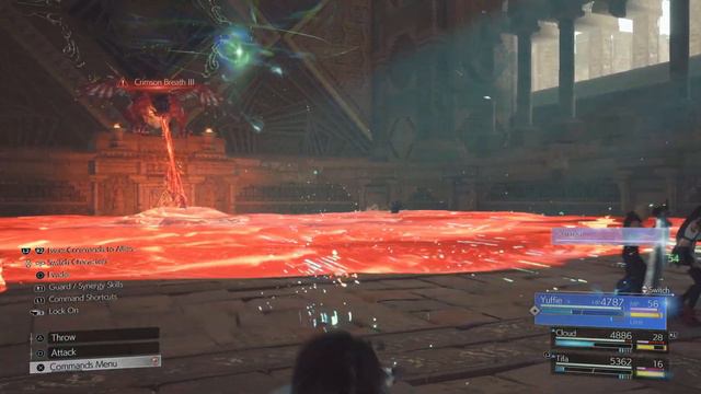FINAL FANTASY VII REBIRTH Temple of Ancents Red Dragon смотреть онлайн