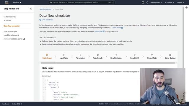 Simulate Data Flow with AWS Step Function Simulator смотреть онлайн