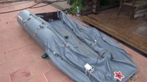 самодельный насос для лодки 12В с двигателем с Али 300Вт