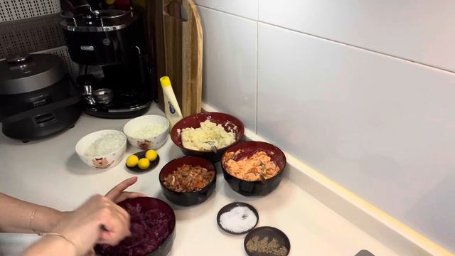 Салат « Ш.У.Б.А.» с красной рыбкой!