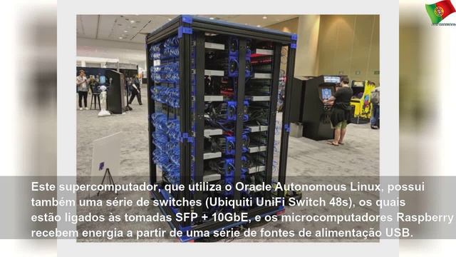 Novo supercomputador da Oracle tem 1060 microcomputadores Raspberry Pi смотреть онлайн