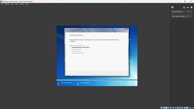 Install Windows 7 In Oracle VM VirtualBox смотреть онлайн