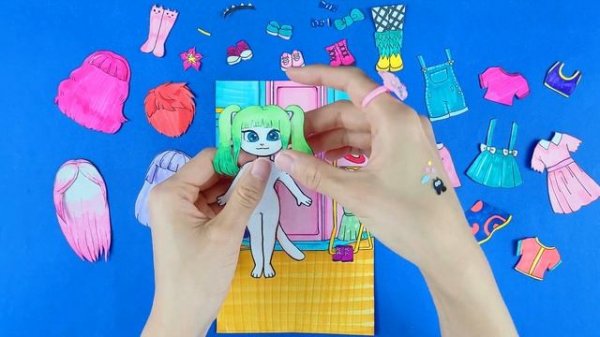 DIY] How to draw "my talking angela" ? / Talking angela outfits ??? / Free Printable Angela