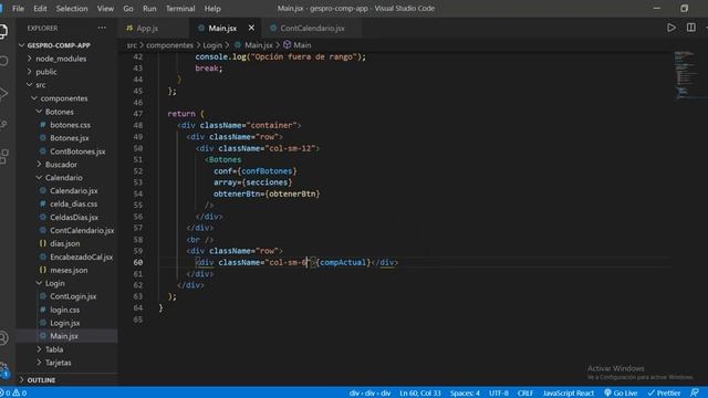 04 Gespro-react-comp: Calendario смотреть онлайн