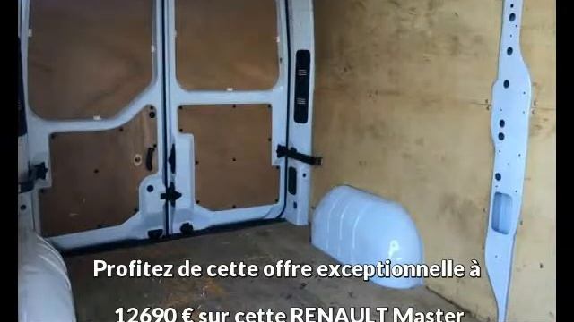 RENAULT Master Diesel occasion à 12690 € смотреть онлайн