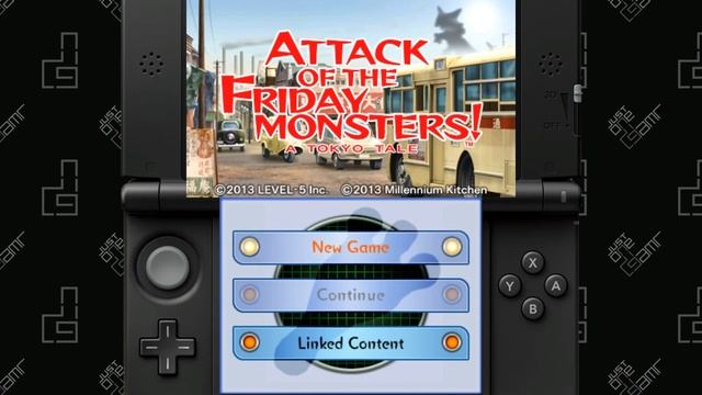Attack of the Friday Monsters! A Tokyo Tale - Title Screen смотреть онлайн