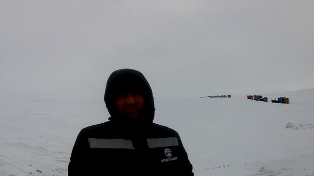 Рейс на Иркинское в колонне с Джамбулом 46,7тн лебёдка от бурстанка смотреть онлайн