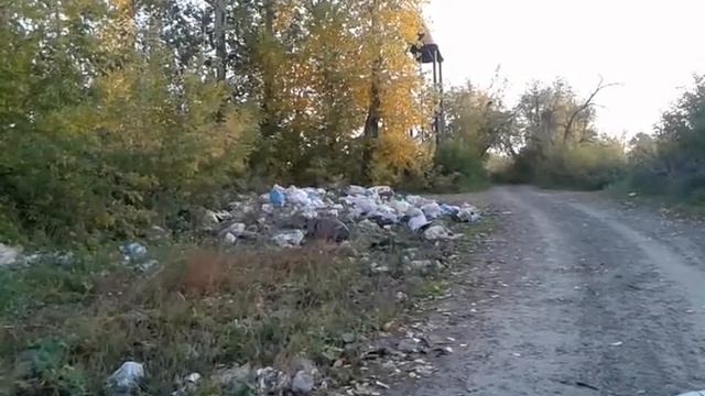 Свалка мусора в г. Кемерово, Садоводческом некоммерческом товариществе "Сухой Искитим" смотреть онлайн