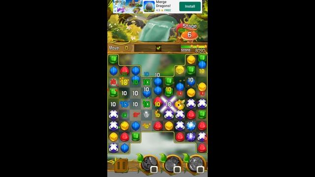 Candy Forest Fantasy stages 1 through 10