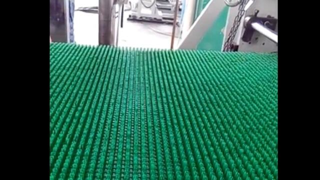 Изготовление полимерного ковра, искусственной травы смотреть онлайн