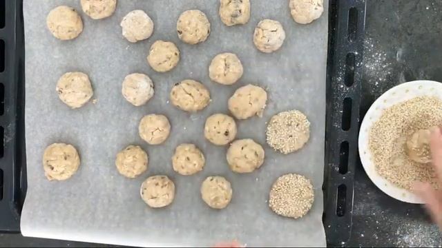 Постное овсяное печенье. #печем_с_Богдашей смотреть онлайн