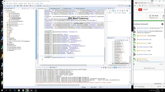 Minecraft - Making my own mod! (JAVA CODING) смотреть онлайн