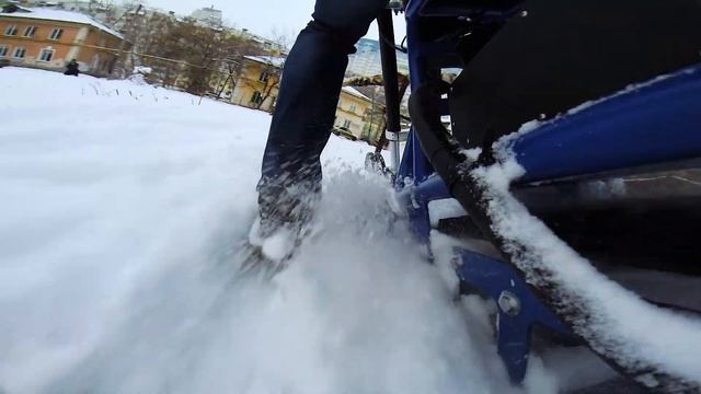 Самый легкий сноубайк снегоход смотреть онлайн
