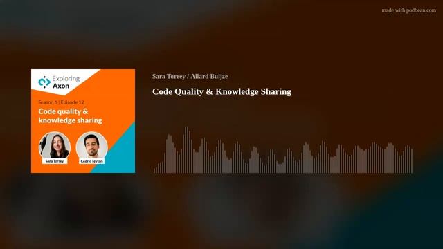 Code Quality & Knowledge Sharing смотреть онлайн