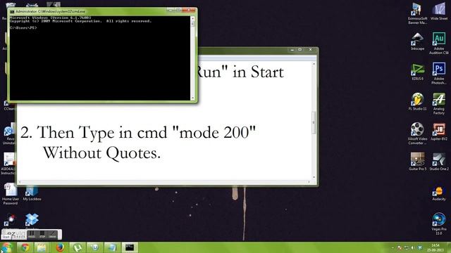 How to Run Cmd in Full Screen in Windows 7 смотреть онлайн