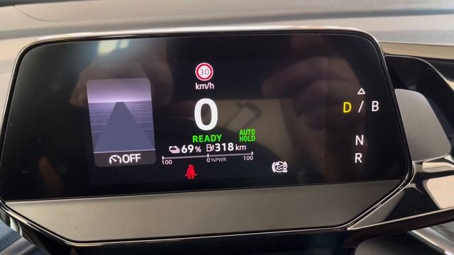 Volkswagen ID4, функция AUTO HOLD