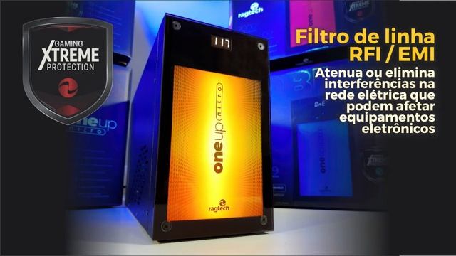 O único Nobreak Gamer do mercado - Ragtech OneUP Nitro - Detalhes das incríveis proteções смотреть онлайн