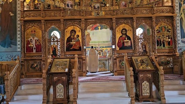 Литургия в день памяти Апостола и Евангелиста Иоанна Богослова. Sfânta Liturghie 09.10.2023