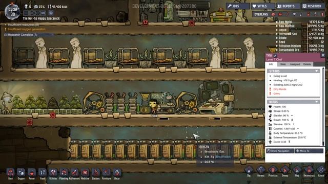 Oxygen Not Included Проблема с углекислым газом смотреть онлайн