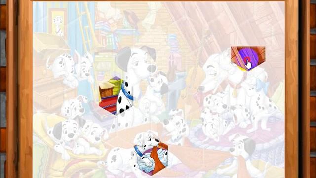 101 Dalmatians Sort My Tiles (101 Далматинец: собери пазл) смотреть онлайн