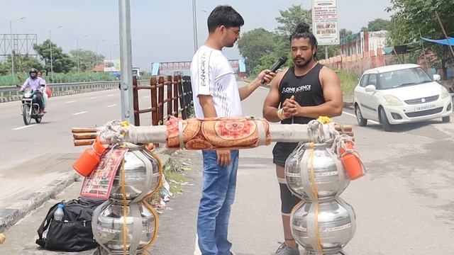 165 लिटर जल अपने माता-पिता को नहलाने के लिए लाया कावड़ | kawad yatra 2023| haridwar kawad yatra202 смотреть онлайн