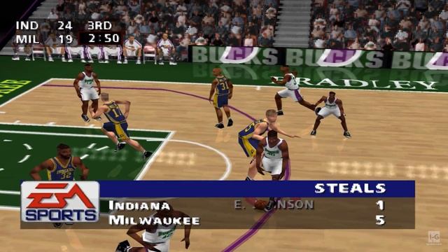 NBA Live 99 - PS1 Gameplay (4K60fps) смотреть онлайн