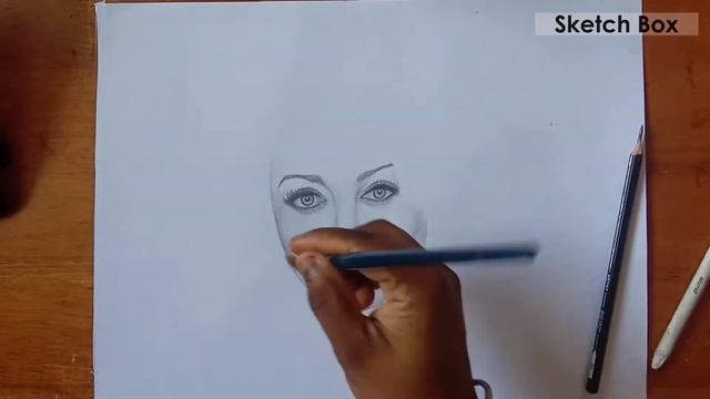 Aishwarya Rai Drawing Easy and Simple | Portrait Drawing | Sketch Box смотреть онлайн