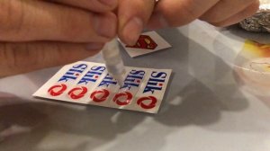 Объёмные наклейки из эпоксидной смолы своими руками. Наклейки Slik на диски.