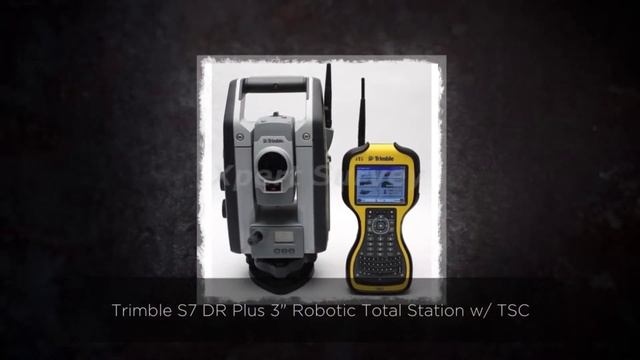 Trimble S7 DR Plus 3" Robotic Total Station w/ TSC3 Controll смотреть онлайн