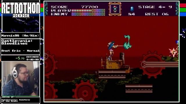 Retrothon 2021 - (235) Castlevania Bloodlines (any% Eric-normal) by mannix86 смотреть онлайн
