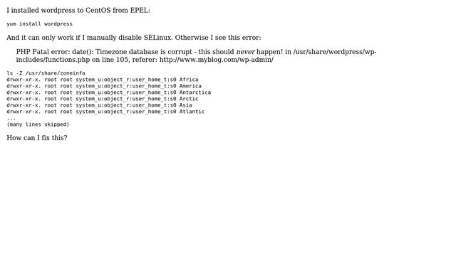 DevOps & SysAdmins: PHP Fatal error: date(): Timezone database is corrupt (2 Solutions!!) смотреть онлайн