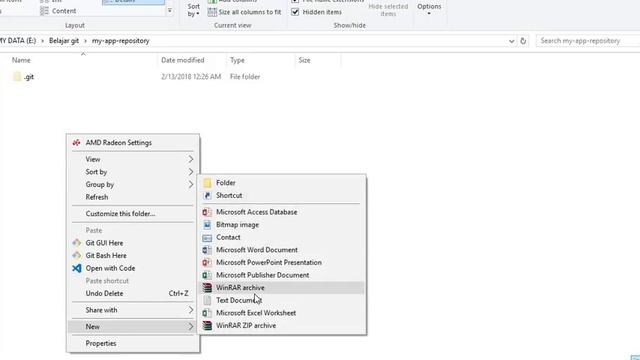 Tutorial 1 - Create Git Repository and Initial Commit смотреть онлайн