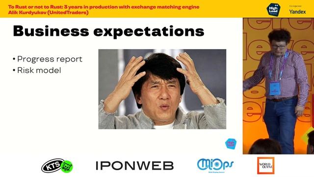 To Rust or not to Rust: 3 years in production with exchange matching engine / Alik Kurdyukov смотреть онлайн