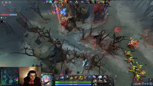 Типо тянем команду... опять // На пути к 8К ММР! ➤ DOTA 2 смотреть онлайн