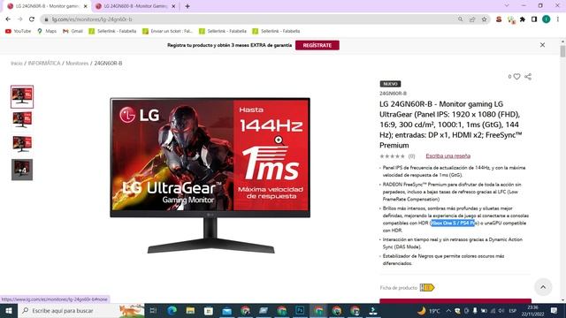 ?LG 24GN60R-B - Monitor gaming LG UltraGear VS ?LG 24GN600-B -Monitor Gaming LG UltraGear смотреть онлайн