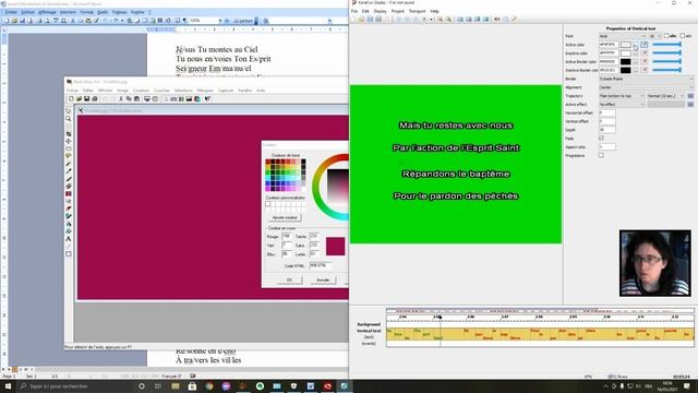 Tutoriel : incruster un texte de karaoké dans une vidéo - avec Karafun Studio et Pinnacle Studio 22 смотреть онлайн