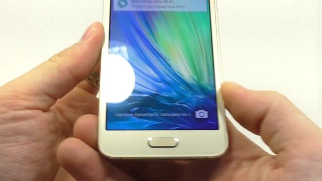 Видео обзор смартфона Samsung SM A300F Galaxy A3 16 Гб золотистый смотреть онлайн
