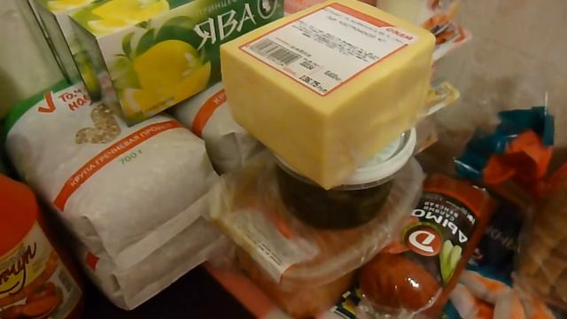 Продуктовые покупки в ОКее (30.12.16).