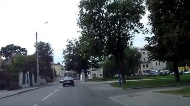 Пинск.Из окна авто.. смотреть онлайн