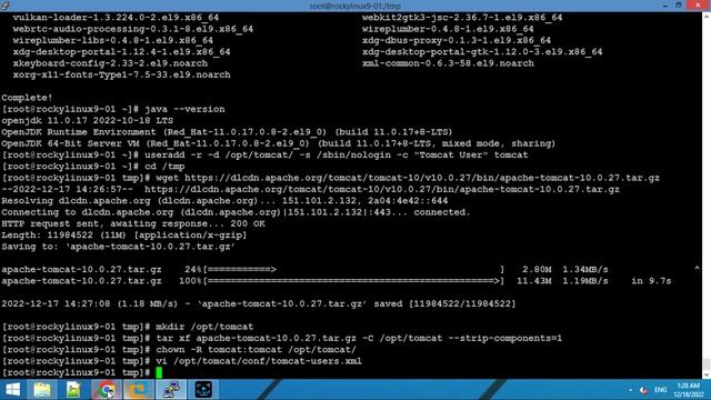 How to Install Tomcat on CentOS/Rocky Linux 9 смотреть онлайн