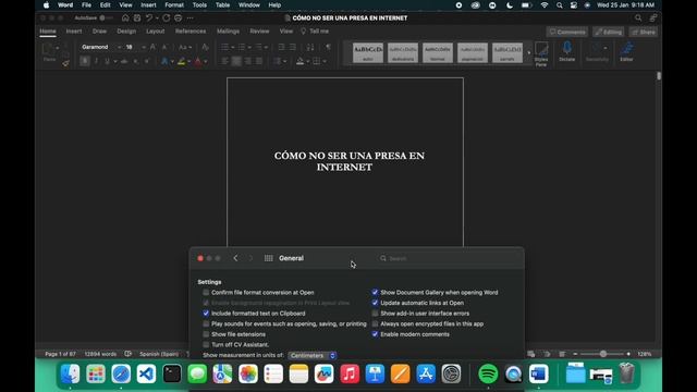 Como Cambiar MODO OSCURO en OFFICE WORD | PARA MAC ✅ смотреть онлайн